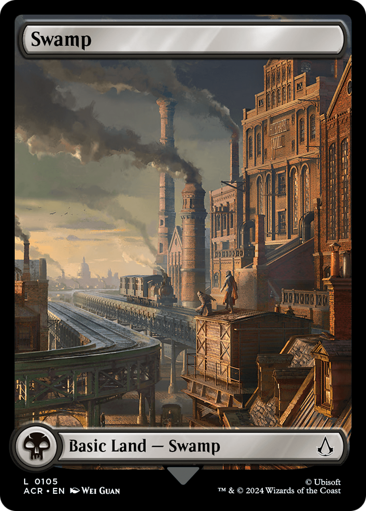 Swamp (0105) (ACR-105) [Assassin's Creed] MTG Single Wizards of the Coast