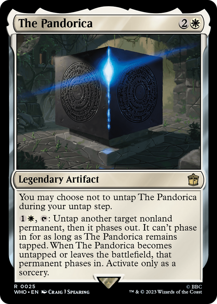 The Pandorica (WHO-025) [Doctor Who] Foil MTG Single Wizards of the Coast
