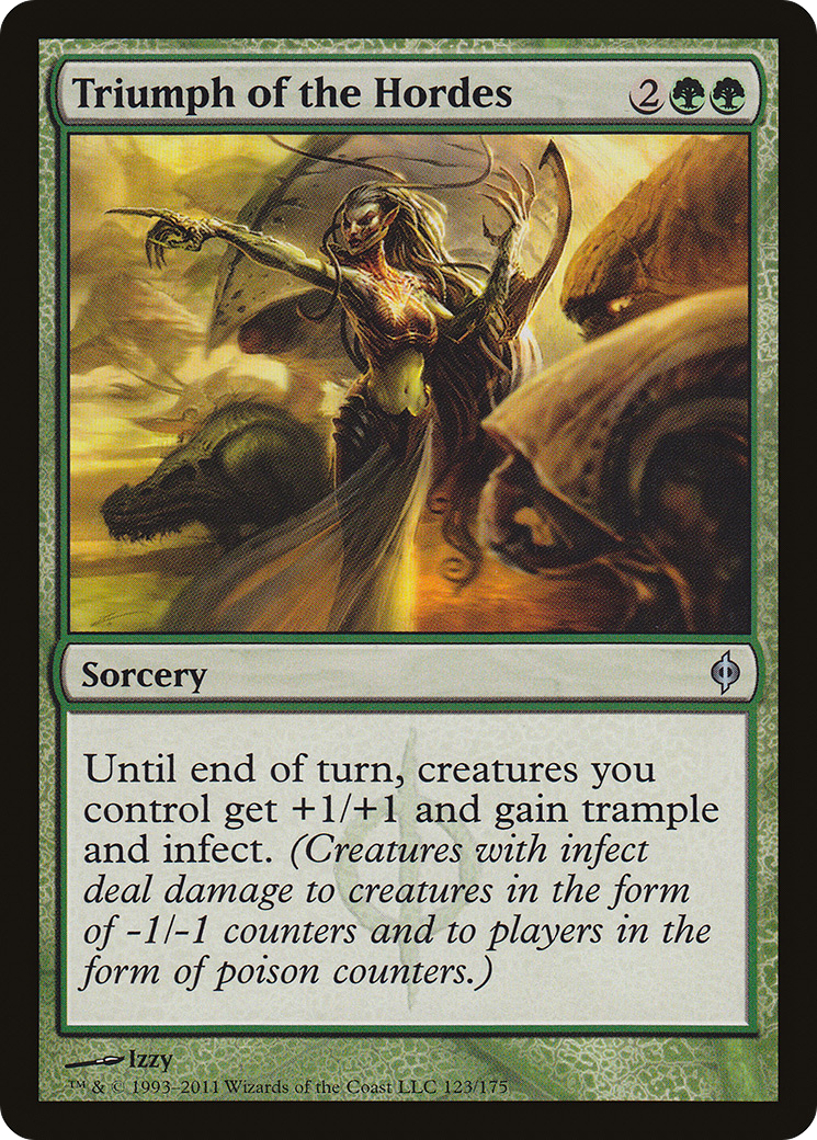 Triumph of the Hordes (NPH-123) [New Phyrexia] MTG Single Wizards of the Coast