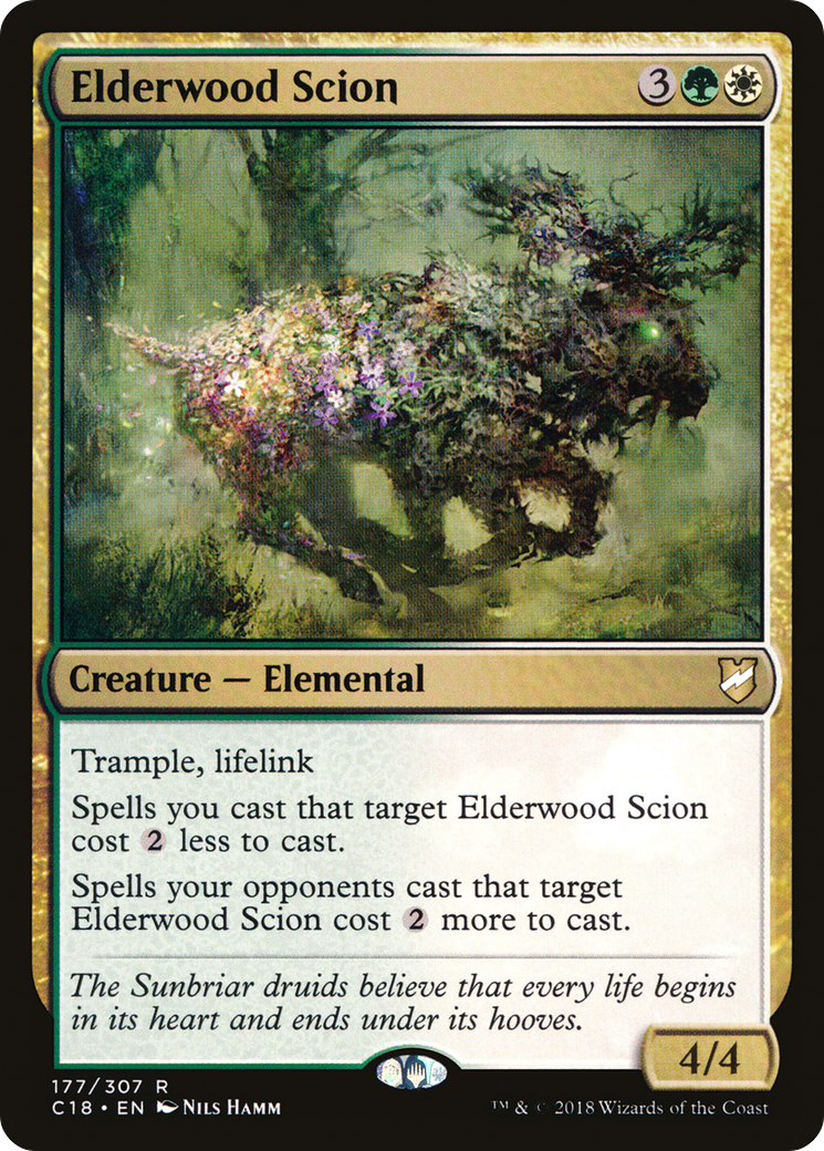 Elderwood Scion (C18-177) [Commander 2018] MTG Single Wizards of the Coast