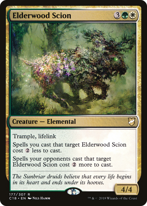 Elderwood Scion [Commander 2018] MTG Single Magic: The Gathering