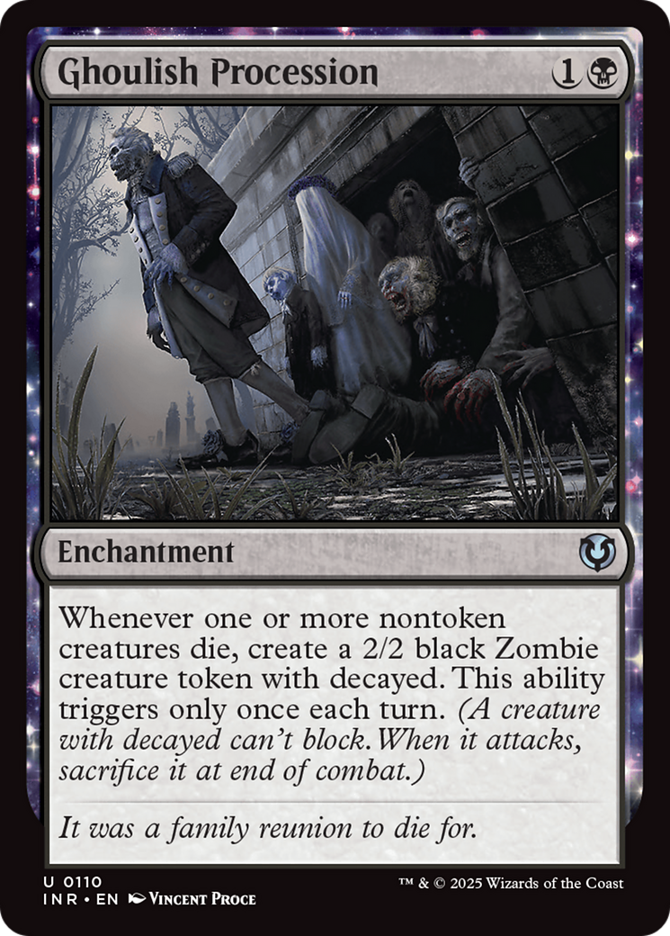 Ghoulish Procession (INR-110) [Innistrad Remastered] MTG Single Wizards of the Coast