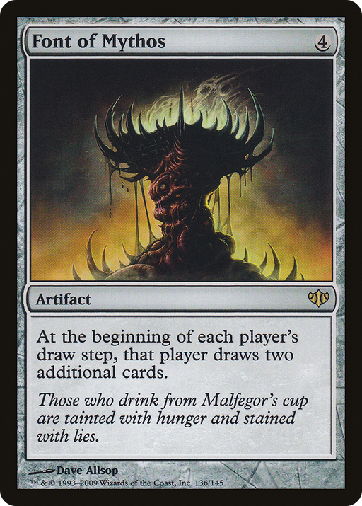 Font of Mythos (CON-136) [Conflux] Foil MTG Single Wizards of the Coast