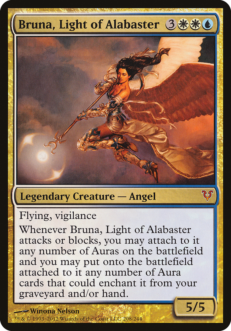 Bruna, Light of Alabaster (PHEL-208) [Open the Helvault] Foil MTG Single Wizards of the Coast