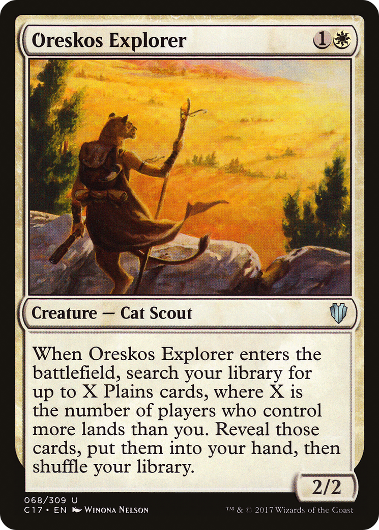 Oreskos Explorer (C17-068) [Commander 2017] MTG Single Wizards of the Coast