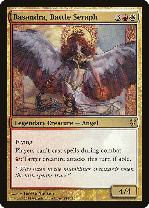 Basandra, Battle Seraph [Conspiracy] MTG Single Magic: The Gathering