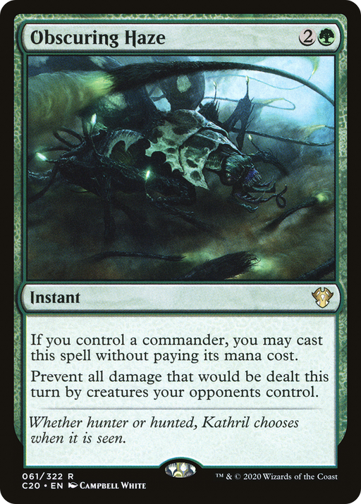Obscuring Haze (C20-061) [Commander 2020] MTG Single Wizards of the Coast