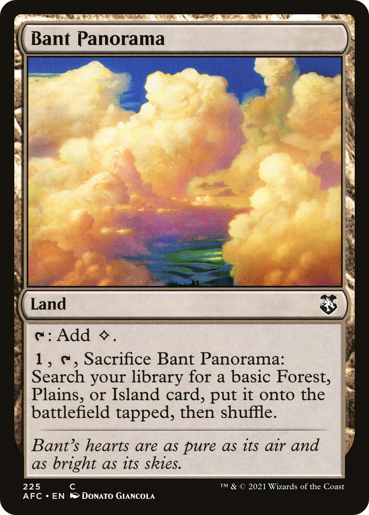 Bant Panorama (AFC-225) [Forgotten Realms Commander] MTG Single Wizards of the Coast