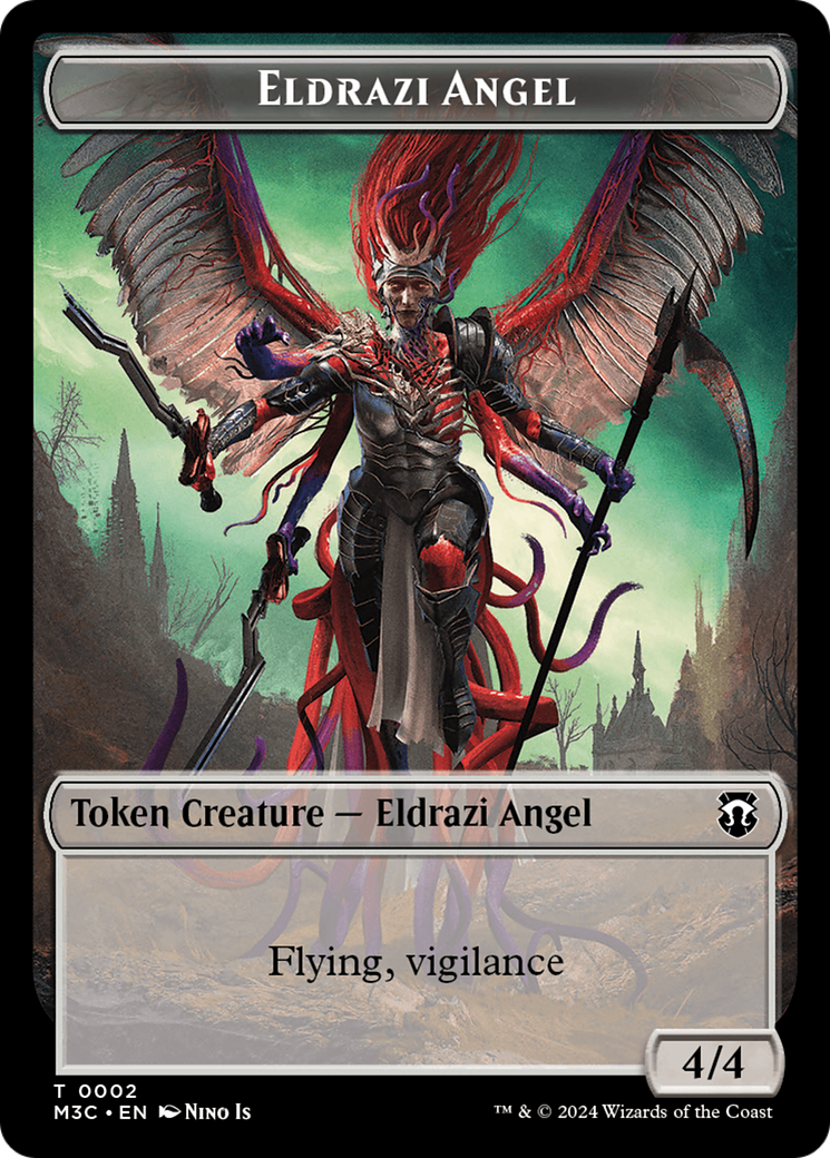 Eldrazi Angel (TM3C-002) [Tokens] Modern Horizons 3 Commander Tokens Foil MTG Single Wizards of the Coast