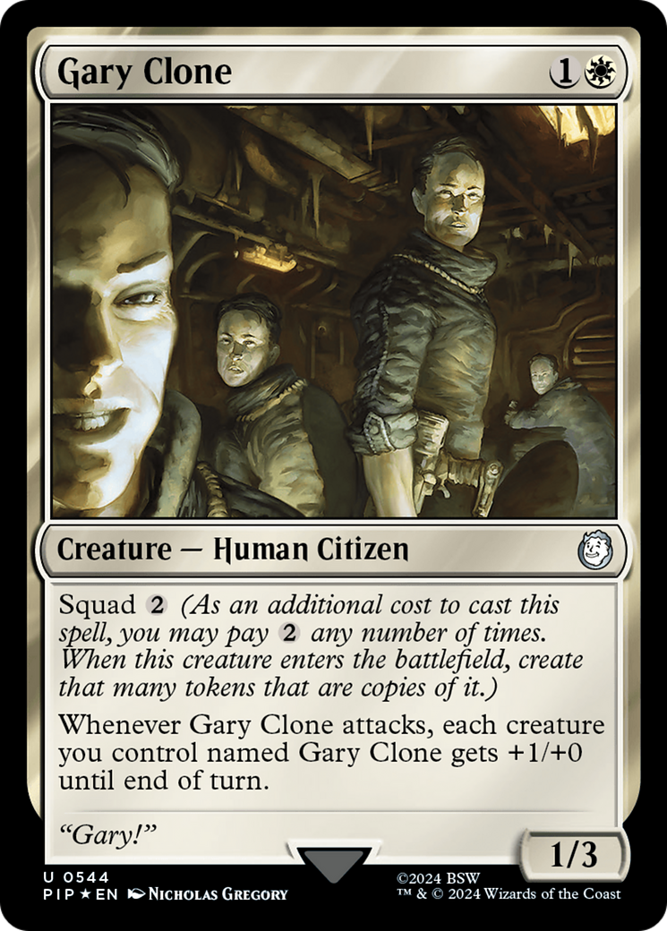 Gary Clone (Surge Foil) (PIP-544) [Fallout] Foil MTG Single Wizards of the Coast
