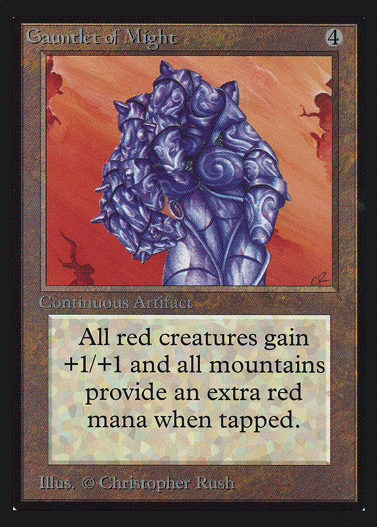 Gauntlet of Might (CE) (CED-) [Collectors' Edition] MTG Single Wizards of the Coast