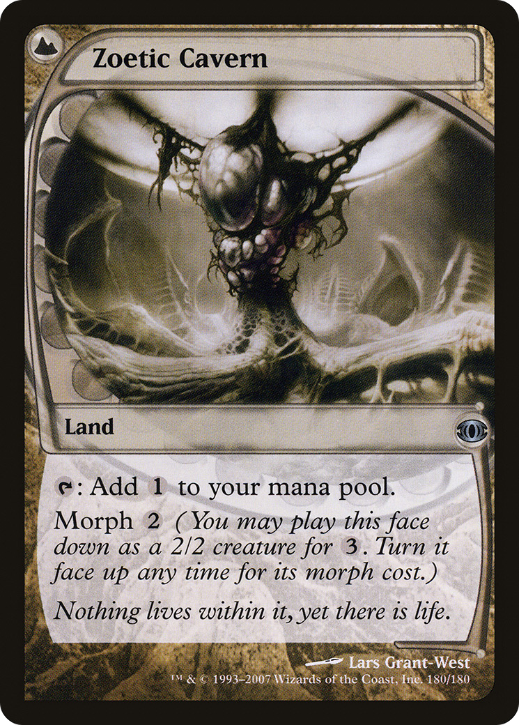 Zoetic Cavern (FUT-180) [Future Sight] Foil MTG Single Wizards of the Coast