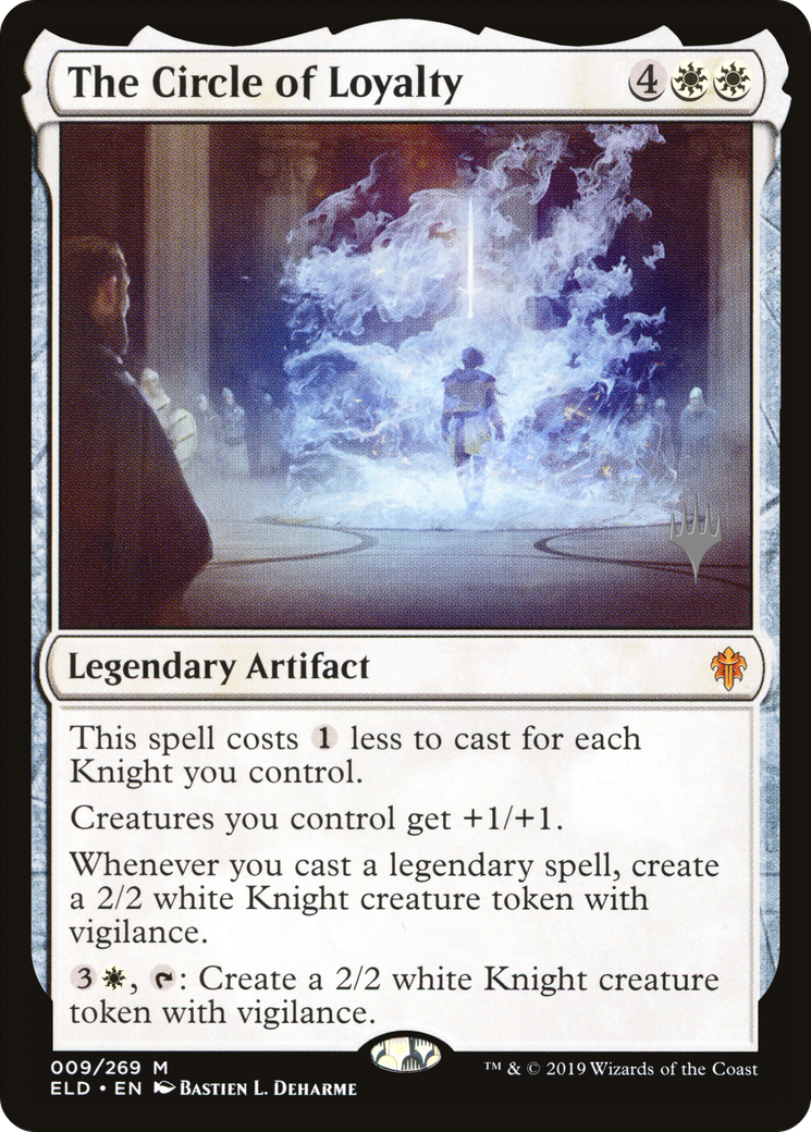 The Circle of Loyalty (PPELD-009) [Throne of Eldraine Promos] MTG Single Wizards of the Coast