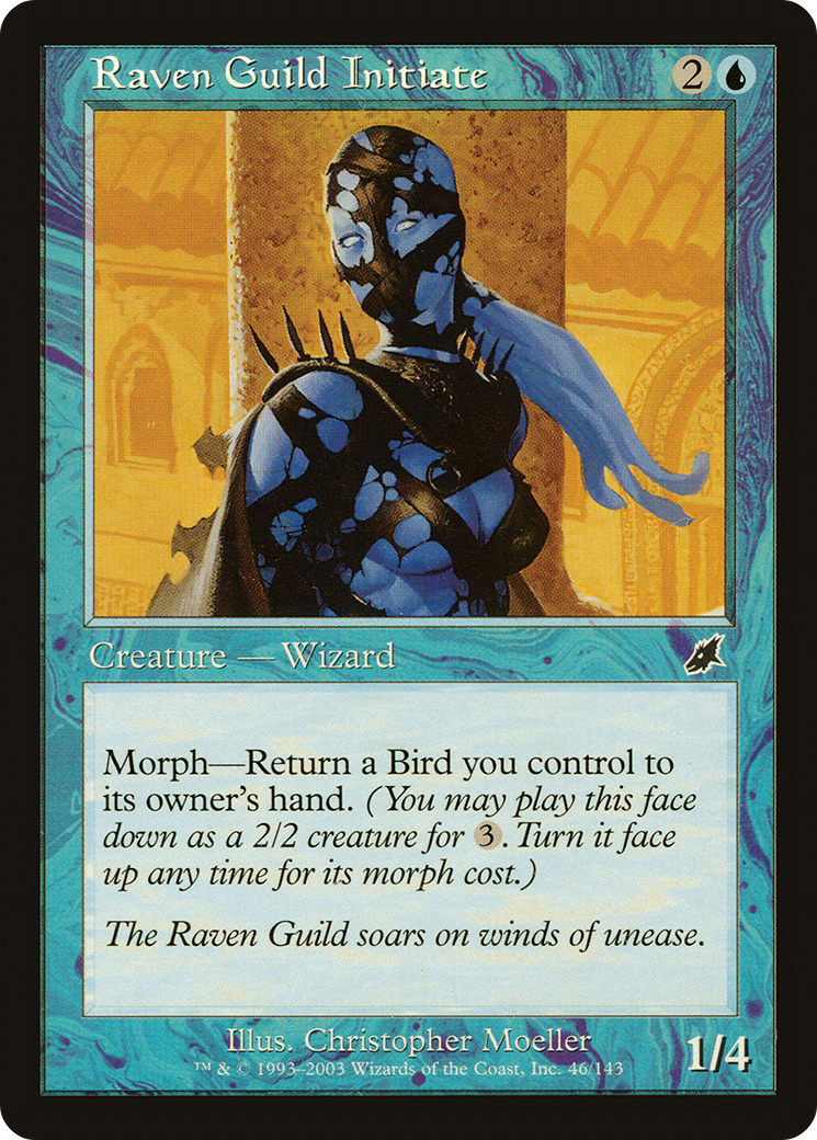 Raven Guild Initiate (SCG-046) [Scourge] Foil MTG Single Wizards of the Coast