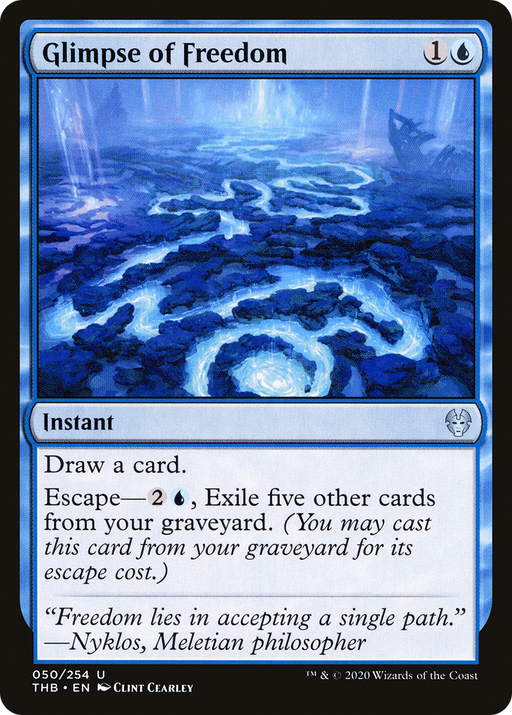 Glimpse of Freedom (THB-050) [Theros Beyond Death] MTG Single Wizards of the Coast