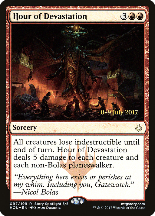 Hour of Devastation (PRE-097) [Hour of Devastation Promos] Foil MTG Single Wizards of the Coast