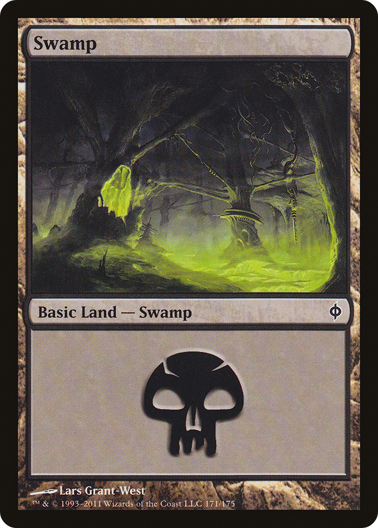 Swamp (NPH-171) [New Phyrexia] MTG Single Wizards of the Coast