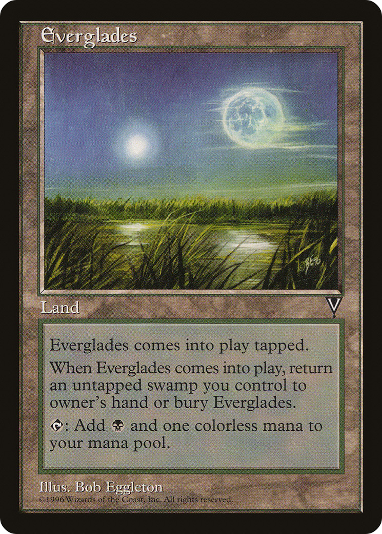 Everglades (VIS-162) [Visions] MTG Single Wizards of the Coast