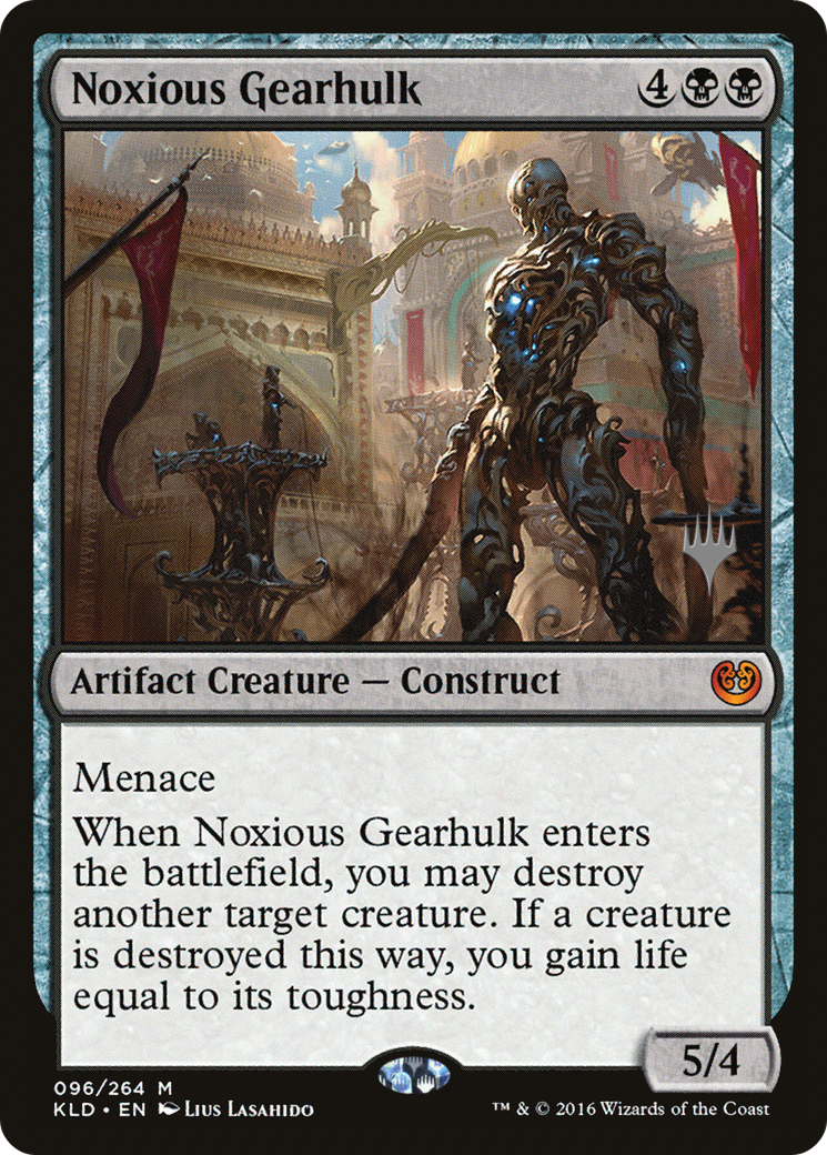 Noxious Gearhulk (PPTHB-096) [Kaladesh Promos] Foil MTG Single Wizards of the Coast
