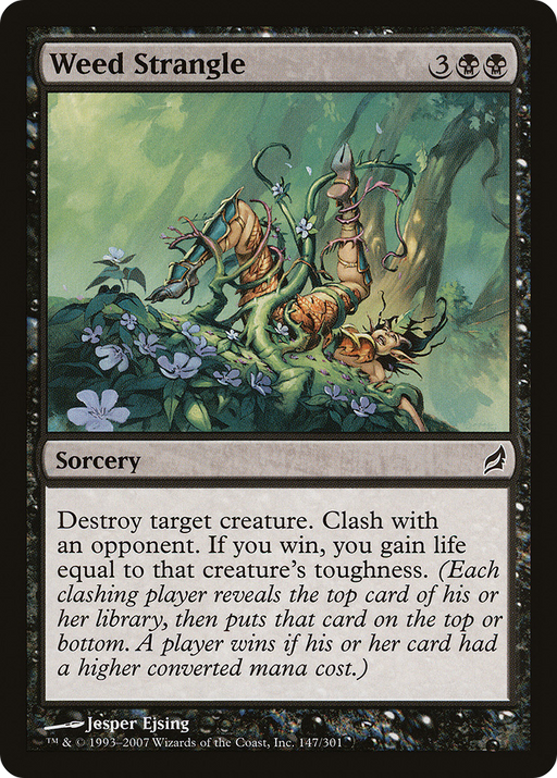 Weed Strangle (LRW-147) [Lorwyn] MTG Single Wizards of the Coast