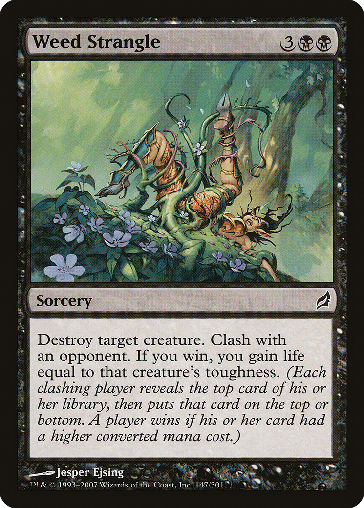 Weed Strangle (LRW-147) [Lorwyn] Foil MTG Single Wizards of the Coast