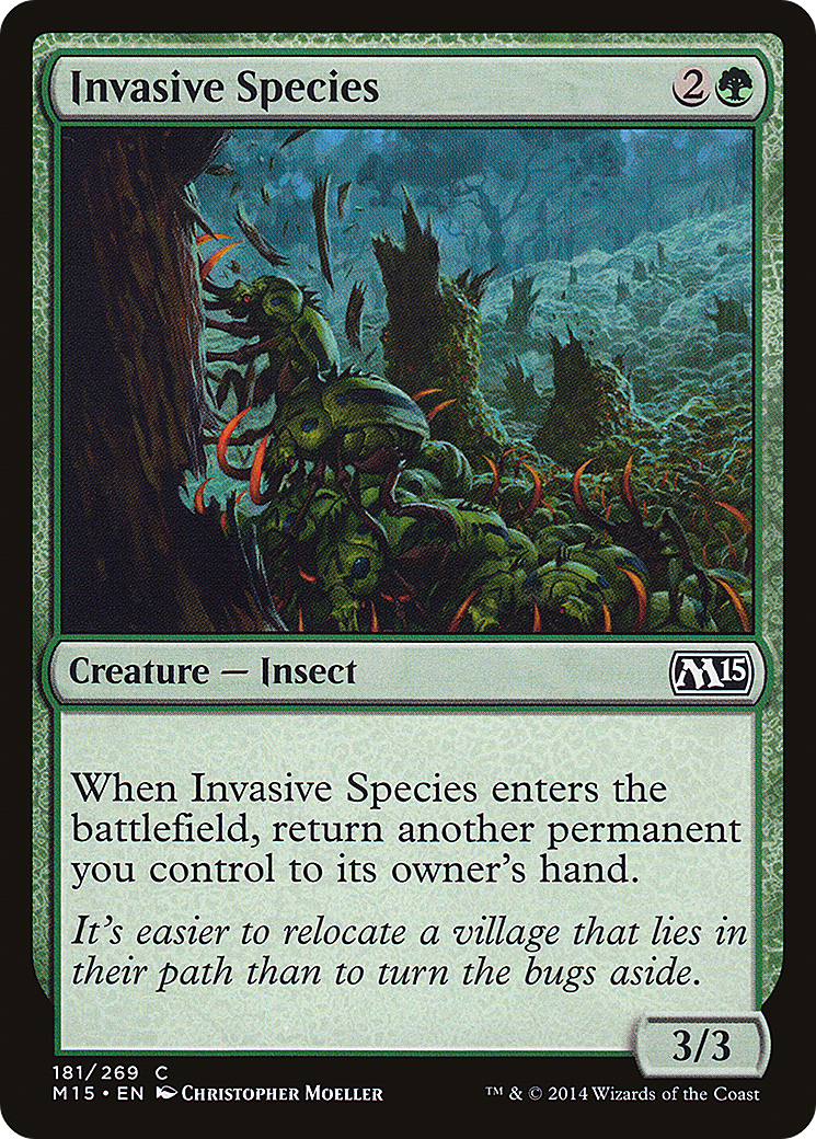 Invasive Species (M15-181) [Magic 2015] MTG Single Wizards of the Coast