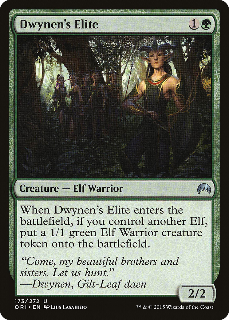 Dwynen's Elite (ORI-173) [Magic Origins] Foil MTG Single Wizards of the Coast