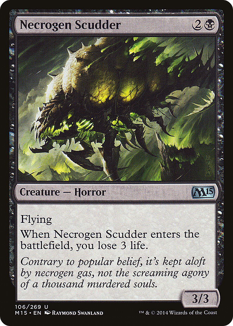 Necrogen Scudder (M15-106) [Magic 2015] MTG Single Wizards of the Coast