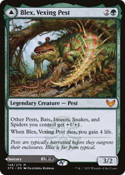 Blex, Vexing Pest (STX-148) [Strixhaven: School of Mages] MTG Single Wizards of the Coast