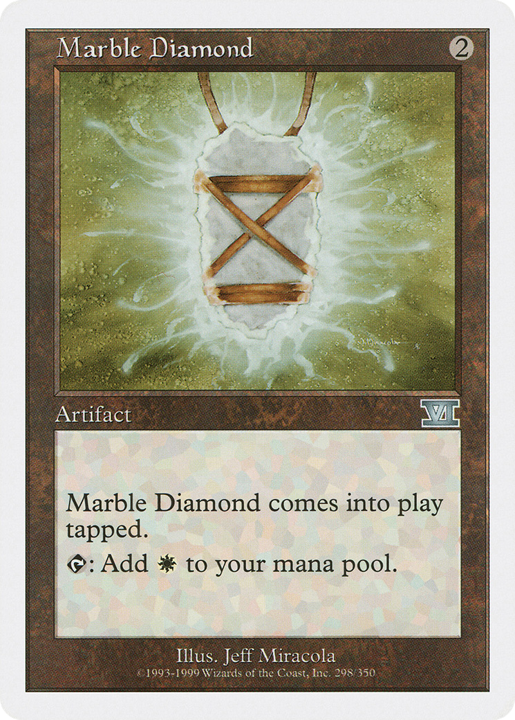 Marble Diamond (6ED-298) [Classic Sixth Edition] MTG Single Wizards of the Coast