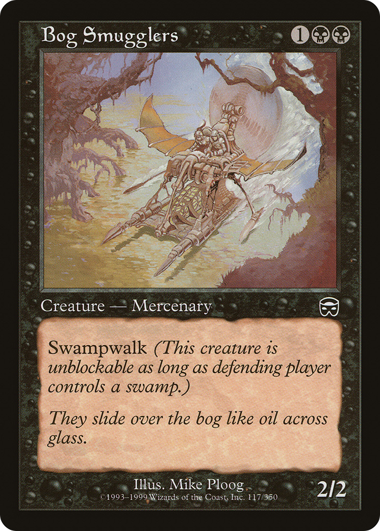 Bog Smugglers (MMQ-117) [Mercadian Masques] Foil MTG Single Wizards of the Coast