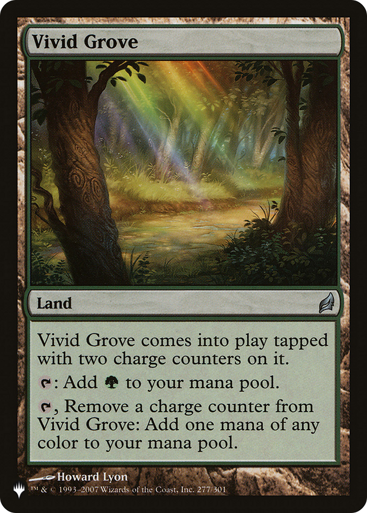 Vivid Grove (LIST-LRW-277) [Mystery Booster] The List MTG Single Wizards of the Coast