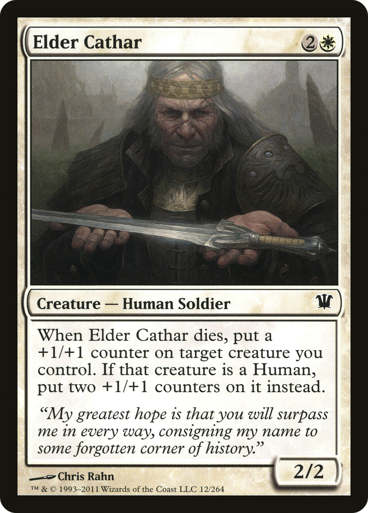 Elder Cathar (ISD-012) [Innistrad] MTG Single Wizards of the Coast