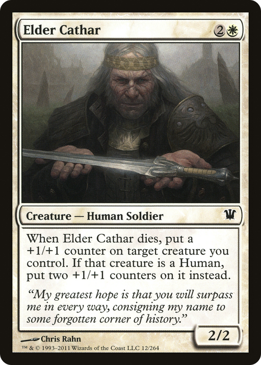 Elder Cathar (ISD-012) [Innistrad] MTG Single Wizards of the Coast