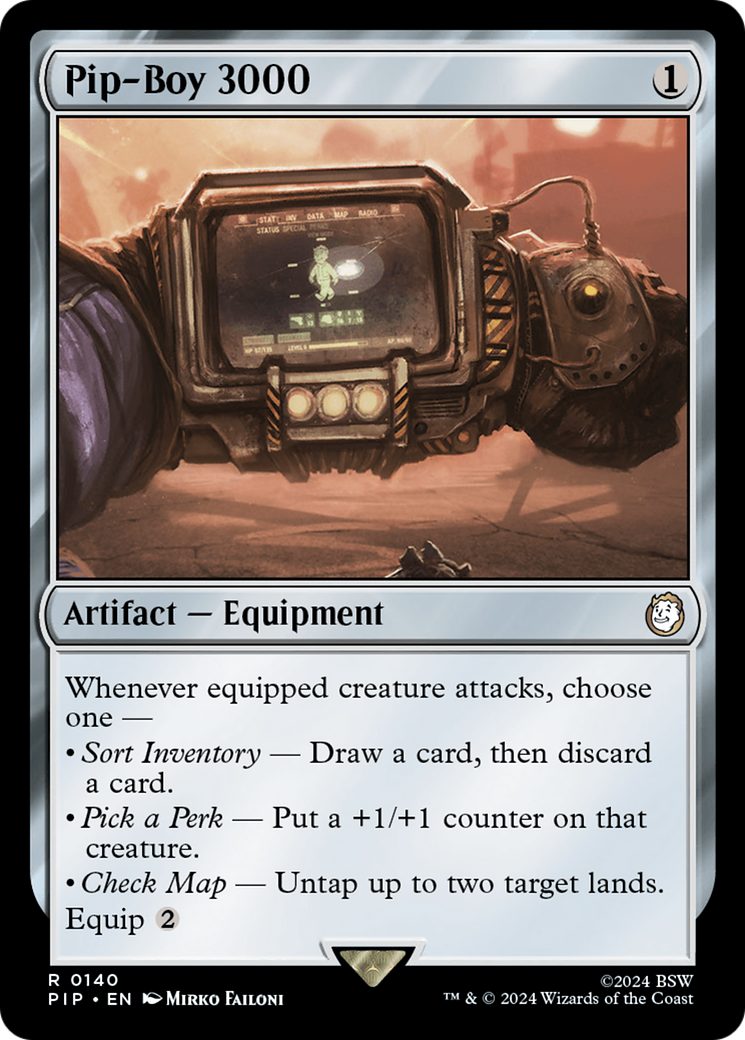 Pip-Boy 3000 (PIP-140) [Fallout] MTG Single Wizards of the Coast