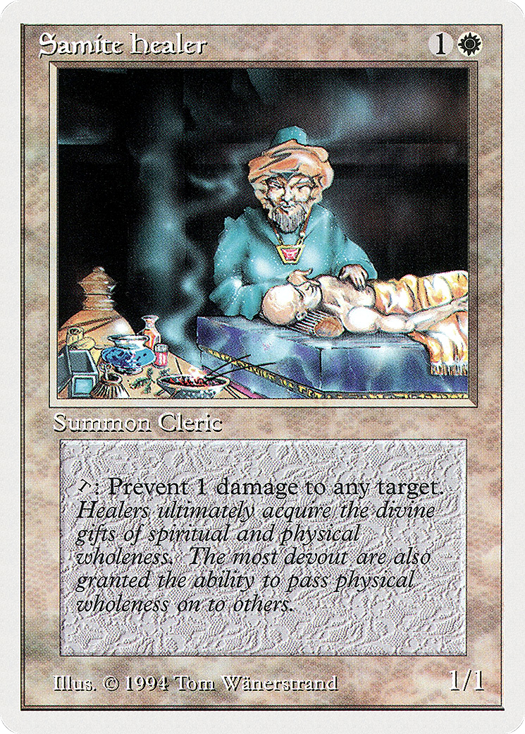 Samite Healer (SUM-038) [Misc] Summer Magic / Edgar MTG Single Wizards of the Coast