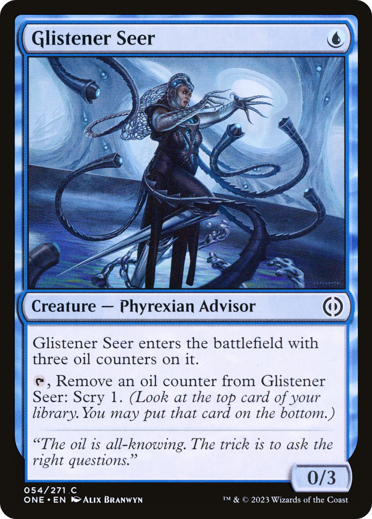 Glistener Seer (ONE-054) [Phyrexia: All Will Be One] MTG Single Wizards of the Coast