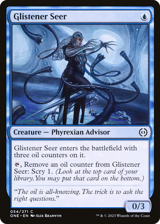 Glistener Seer (ONE-054) [Phyrexia: All Will Be One] MTG Single Wizards of the Coast