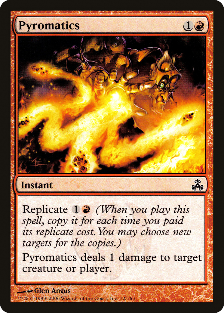 Pyromatics (GPT-072) [Guildpact] Foil MTG Single Wizards of the Coast
