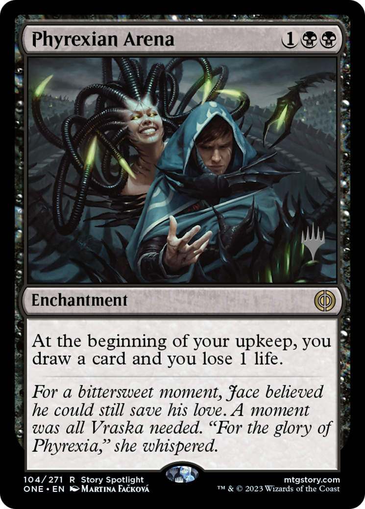 Phyrexian Arena (PPONE-104) [Phyrexia: All Will Be One Promos] MTG Single Wizards of the Coast