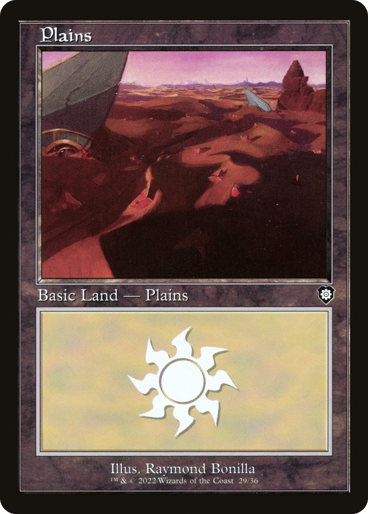 Plains (BRC-029) [The Brothers' War Commander] MTG Single Wizards of the Coast