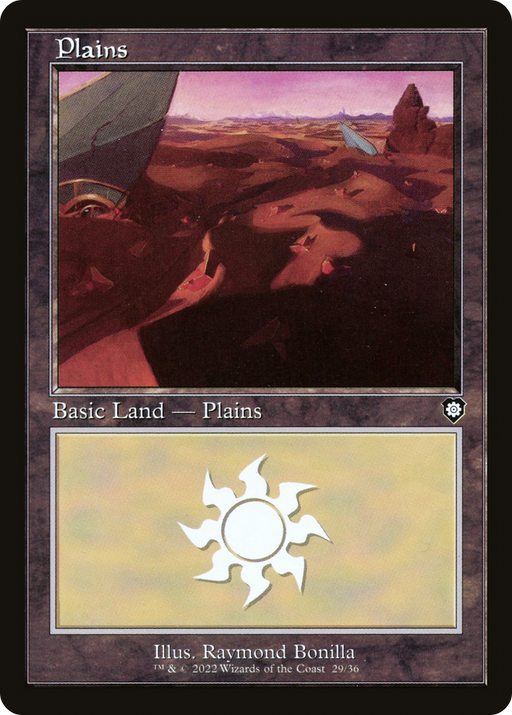 Plains (BRC-029) [The Brothers' War Commander] MTG Single Wizards of the Coast