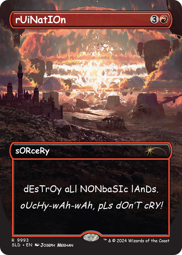 rUiNatIOn [Secret Lair Drop Series] MTG Single Magic: The Gathering