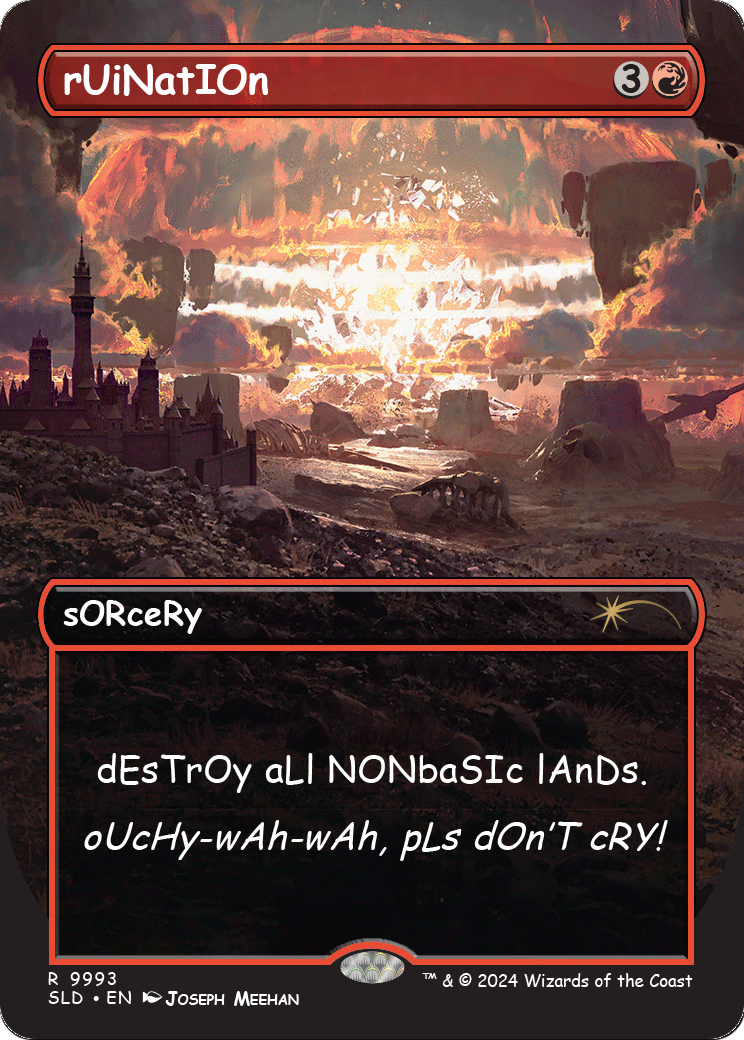 rUiNatIOn (SLD-9993) [Secret Lair] Drop (Borderless) MTG Single Wizards of the Coast