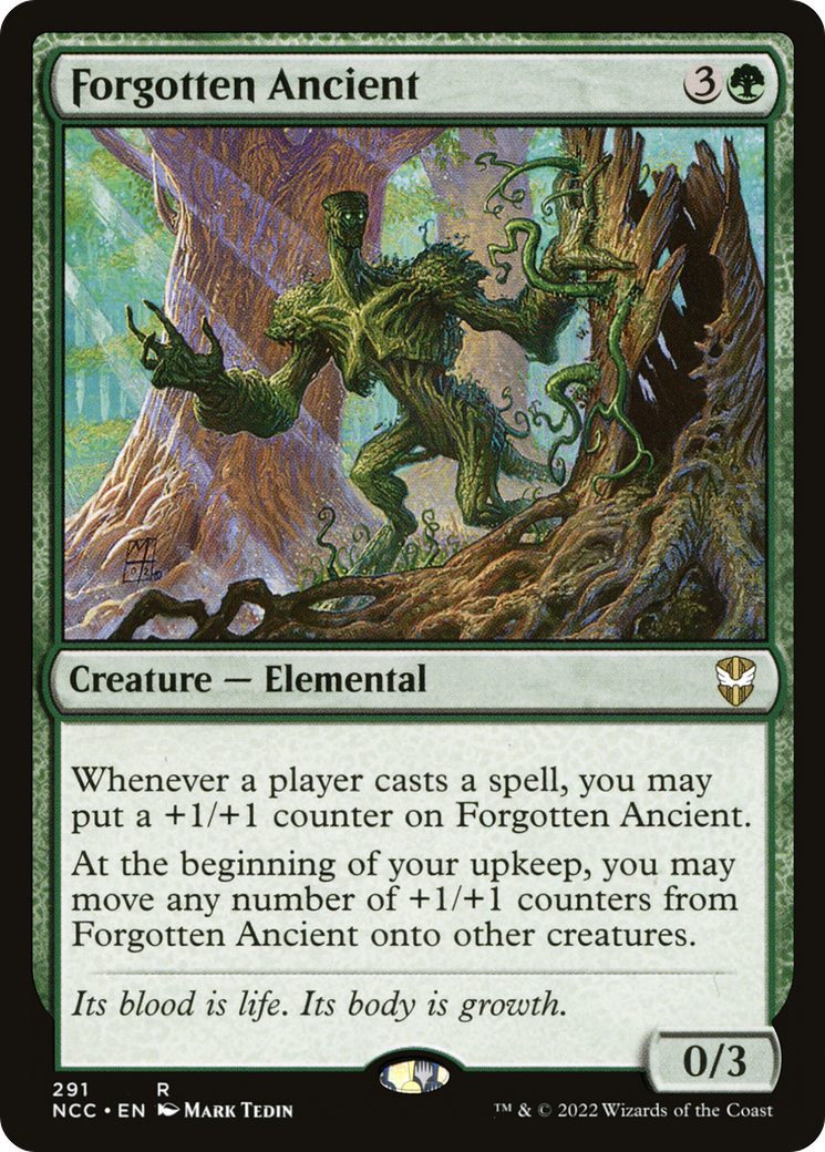 Forgotten Ancient (NCC-291) [New Capenna Commander] MTG Single Wizards of the Coast