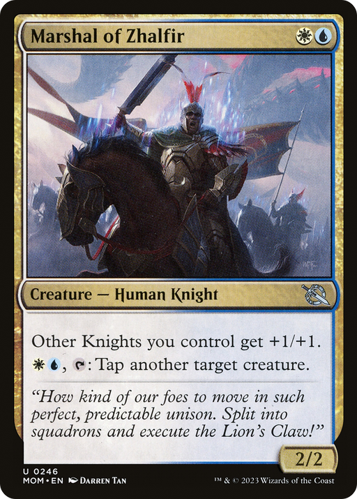 Marshal of Zhalfir (MOM-246) [March of the Machine] MTG Single Wizards of the Coast