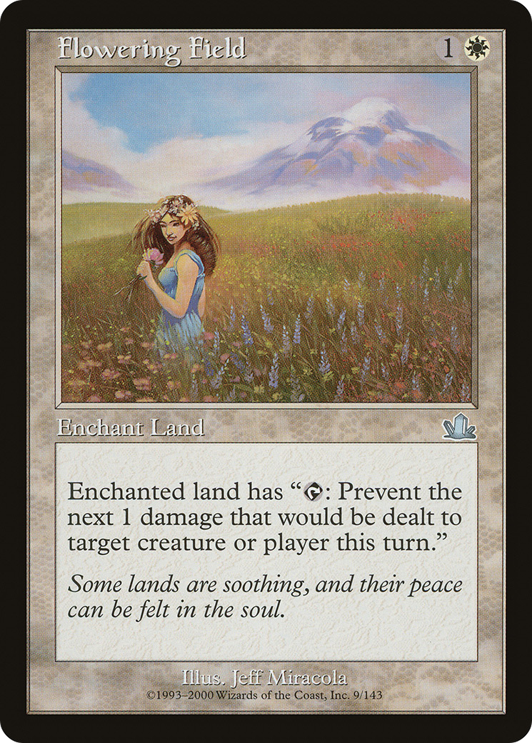 Flowering Field (PCY-009) [Prophecy] Foil MTG Single Wizards of the Coast