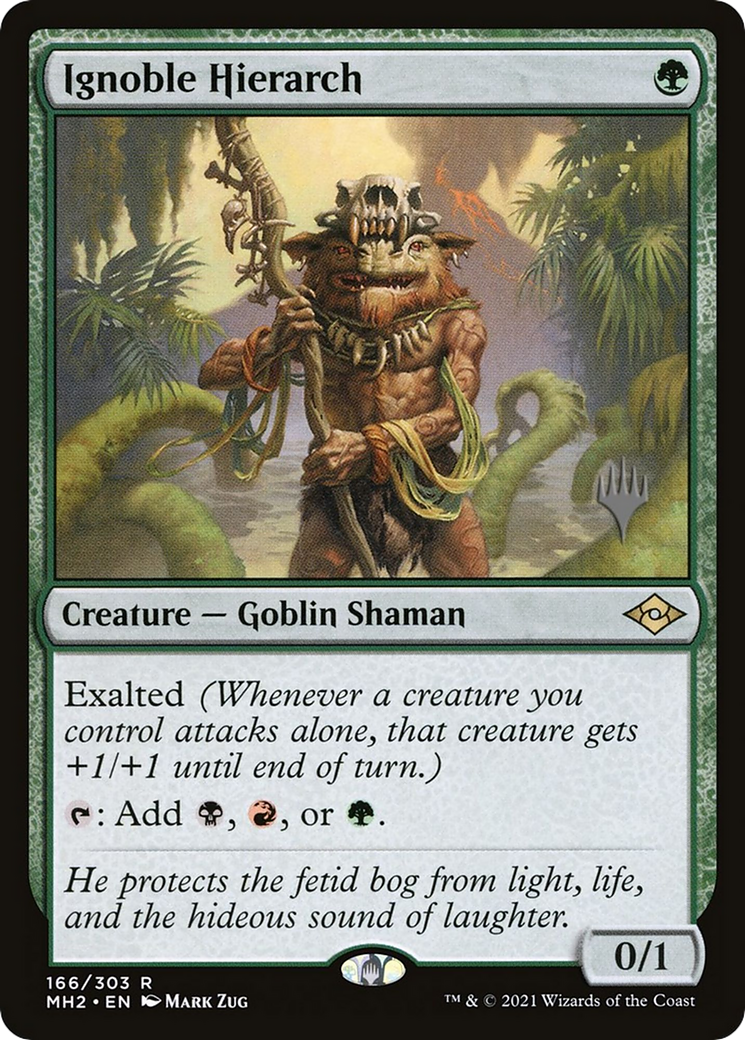 Ignoble Hierarch (PPMKM-166) [Modern Horizons 2 Promos] MTG Single Wizards of the Coast