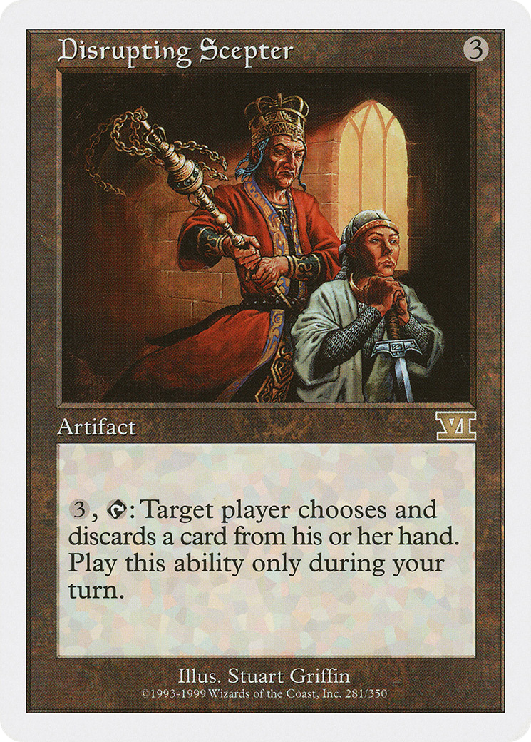 Disrupting Scepter (6ED-281) [Classic Sixth Edition] MTG Single Wizards of the Coast