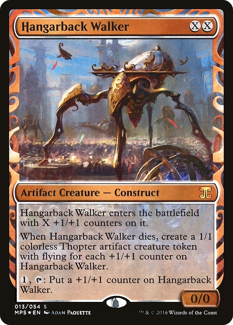 Hangarback Walker [Kaladesh Inventions] MTG Single Magic: The Gathering